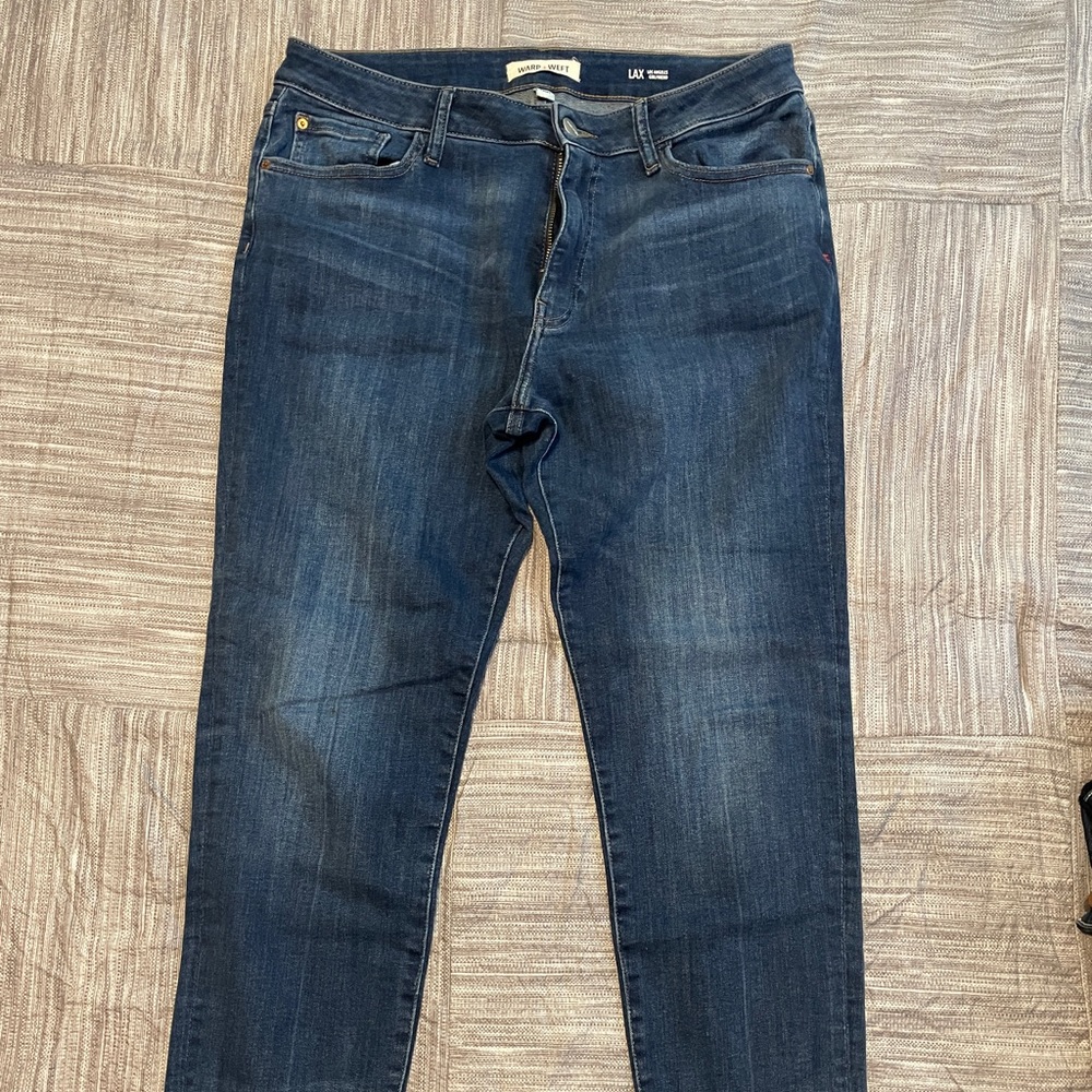 Warp + Weft Jenny Straight Leg Jean